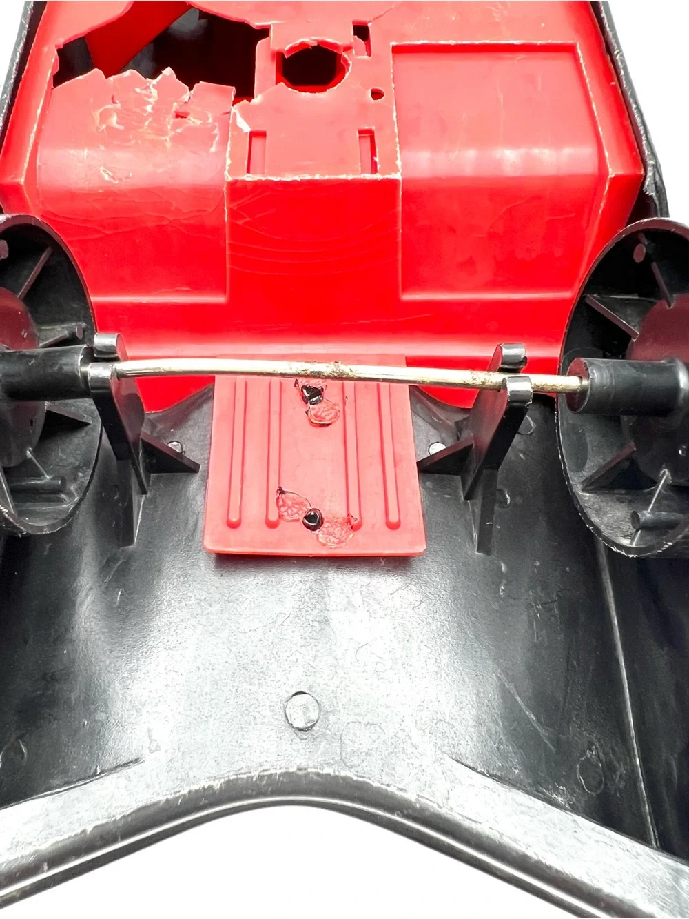 Vintage 1974 Mego Black and Red Batmobile